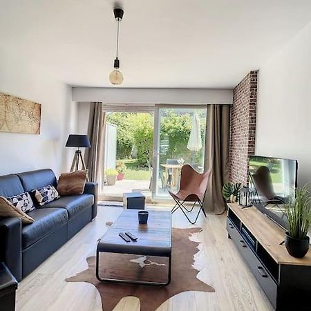 Grand Appart Terrasse Parking Design Amiens Dış mekan fotoğraf