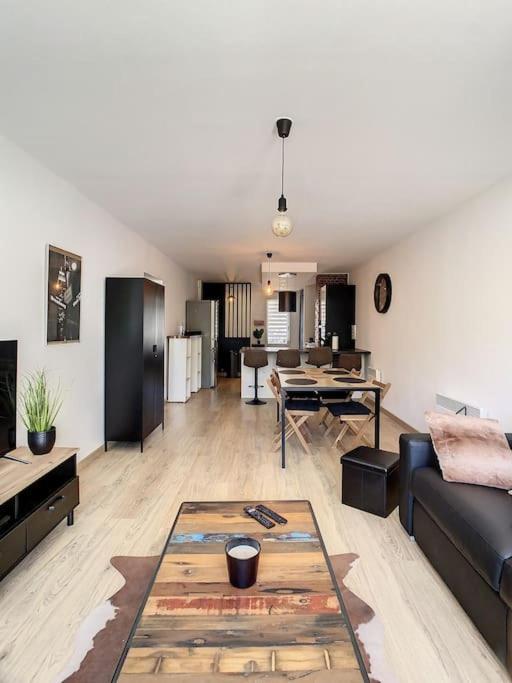 Grand Appart Terrasse Parking Design Amiens Dış mekan fotoğraf